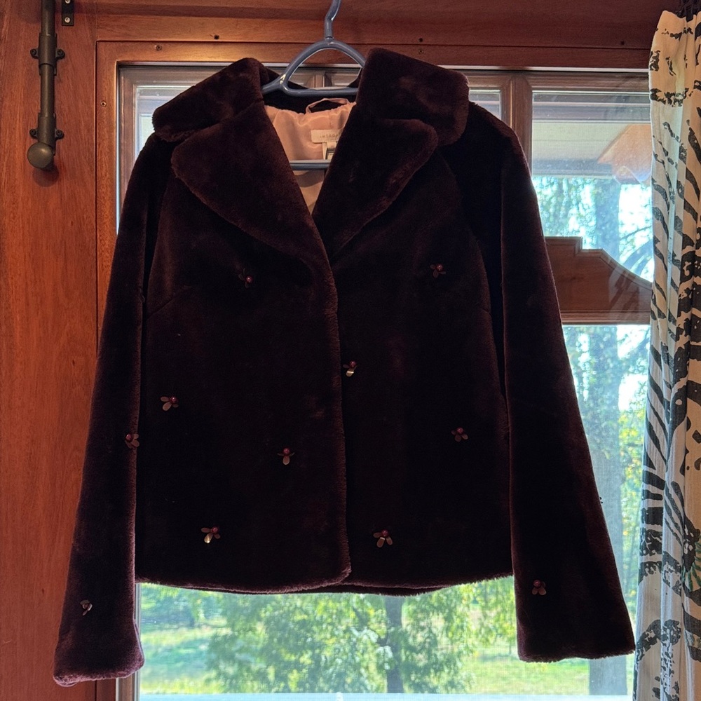 NWT Intropia Teddy Jacket, 36